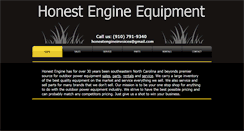 Desktop Screenshot of honestengineequipment.com