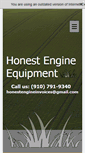 Mobile Screenshot of honestengineequipment.com
