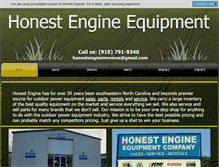 Tablet Screenshot of honestengineequipment.com